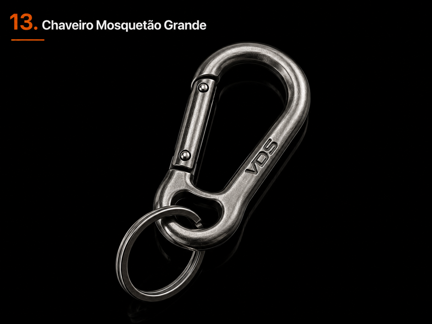Chaveiro Mosquetão Pequeno